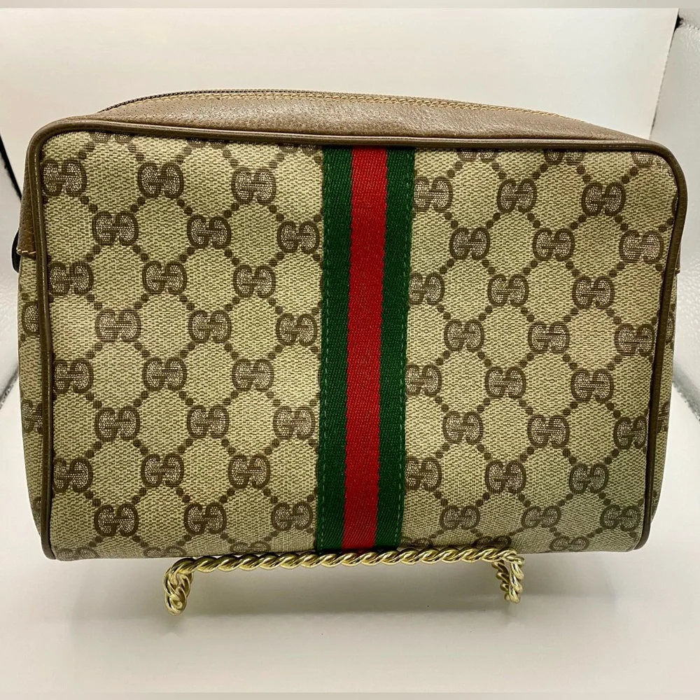 Gucci Web toiletry case - Picture 1 of 10